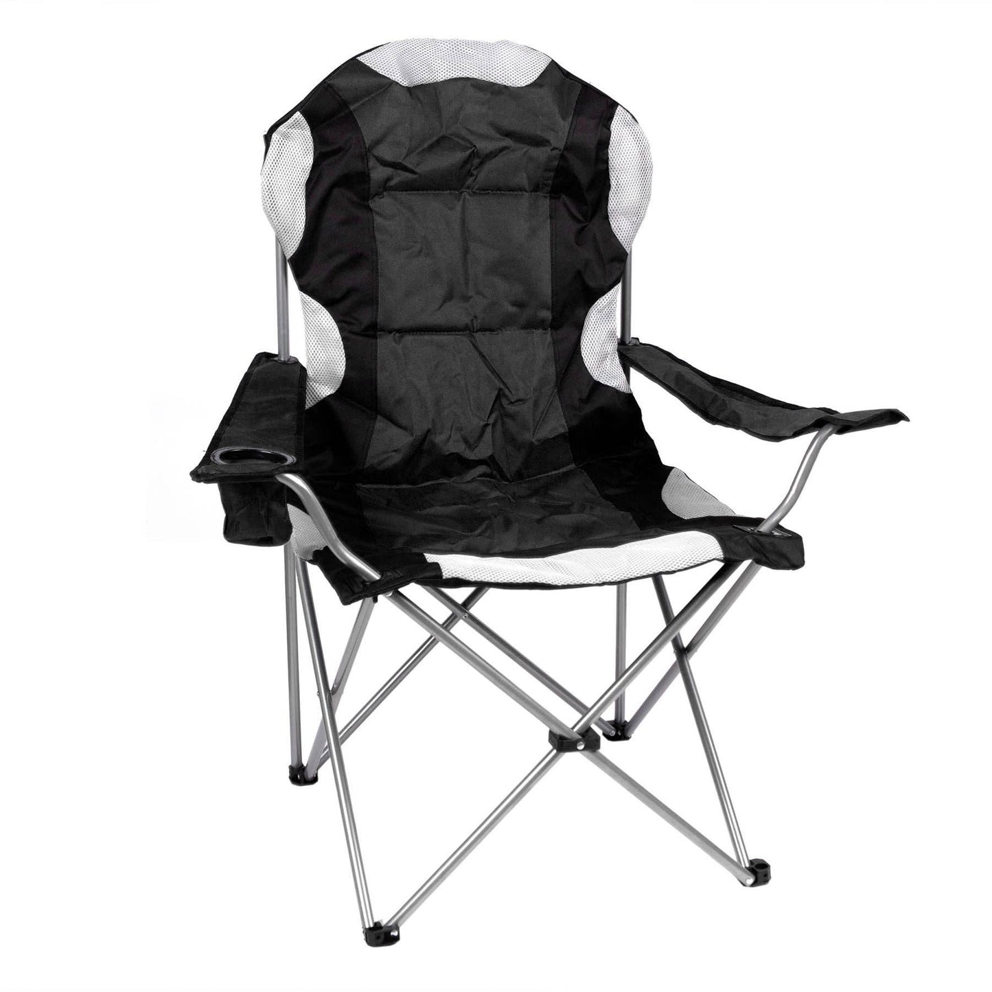 High Back Padded Camping Armchair - By Redwood: Green