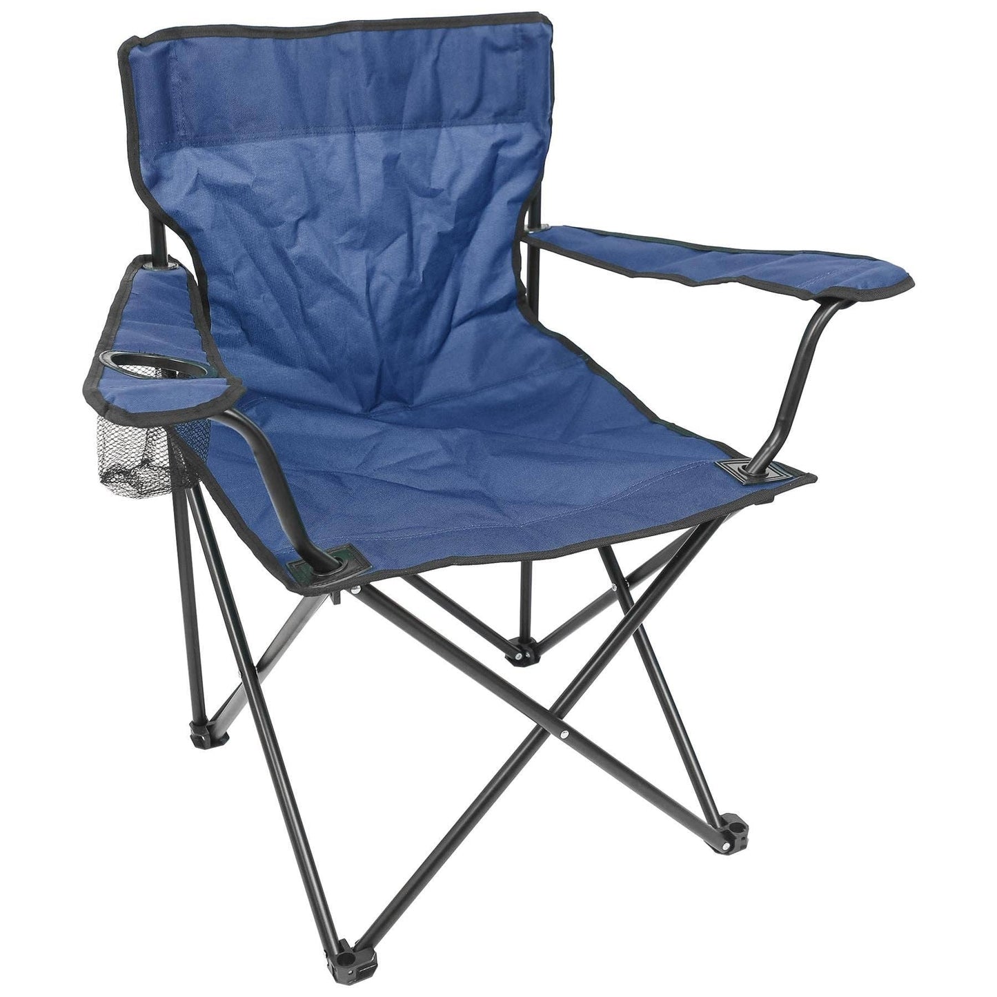 Folding Canvas Camping Chair: Beige